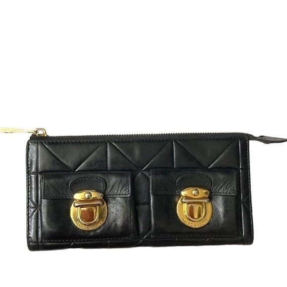 Marc jacobs made in Italy black clutch bag - Picture 1 of 14